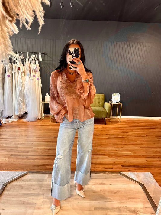 Harlow Wide Leg Denim