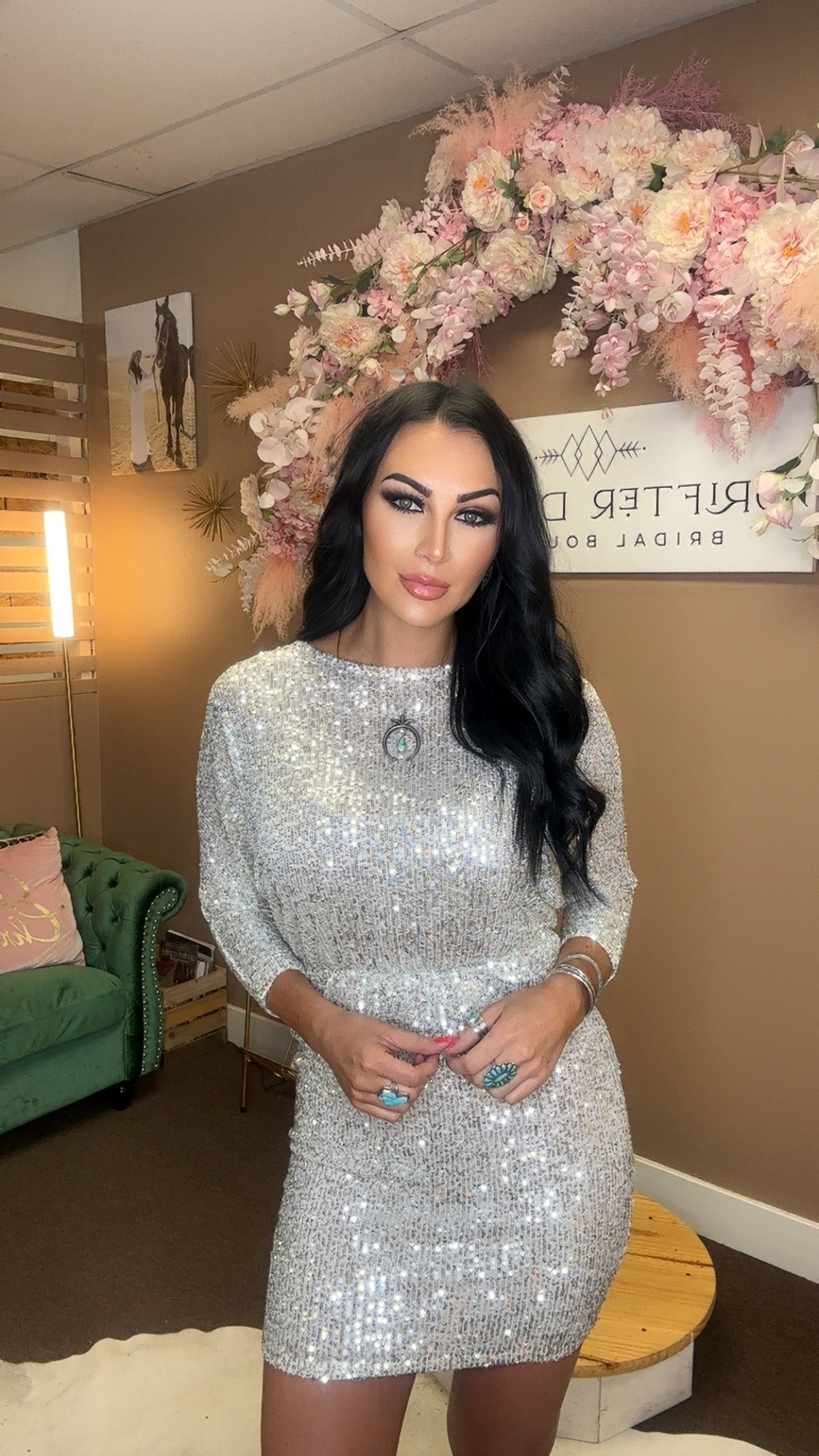 New Years Sequin Dress