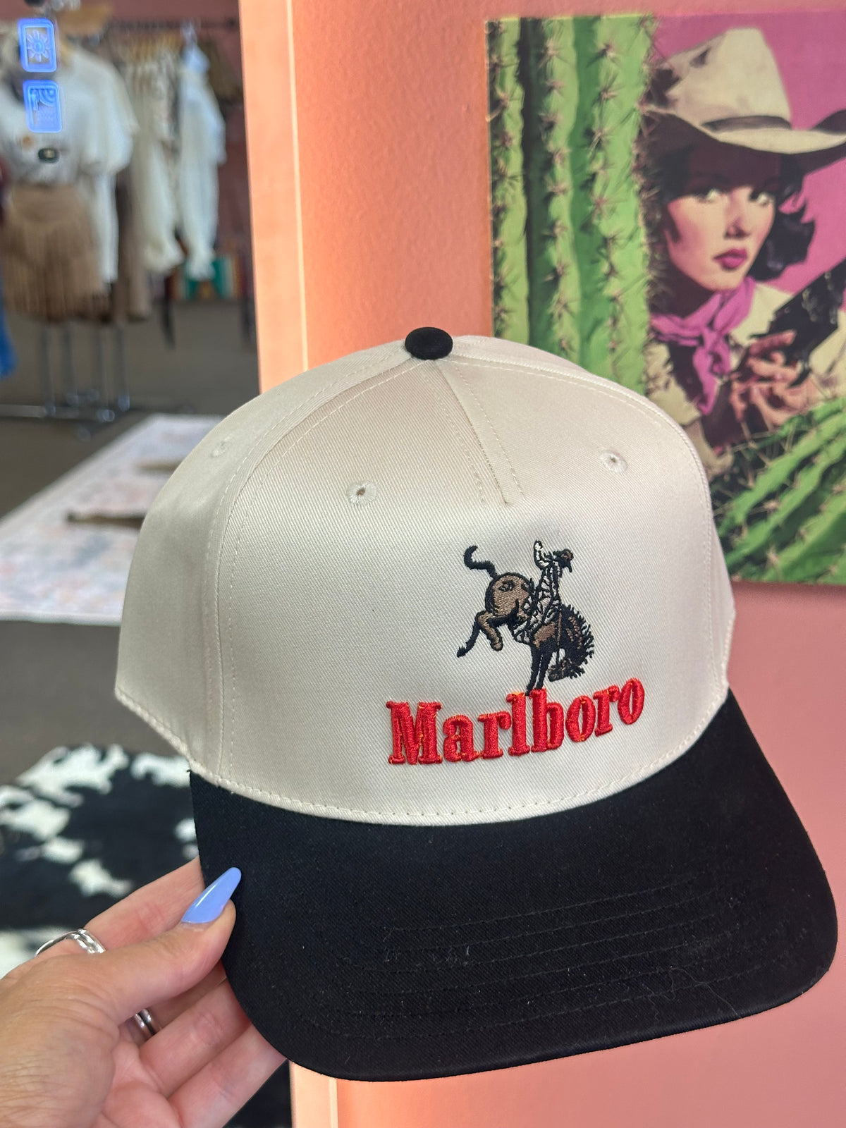 Marlb Bronc Trucker Hat