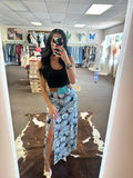Twilight Turquoise Concho Skirt (S-XL)