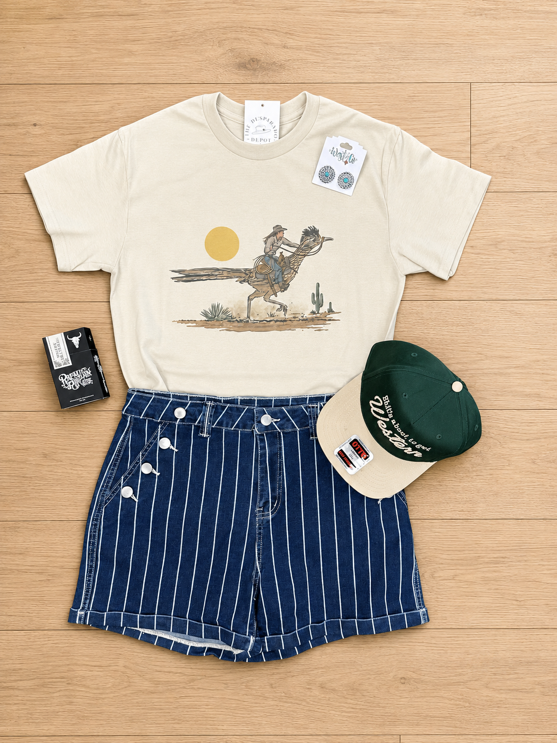 Cowgirl Roadrunner Tee