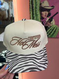 Certified Hot Mess Zebra Trucker Hat