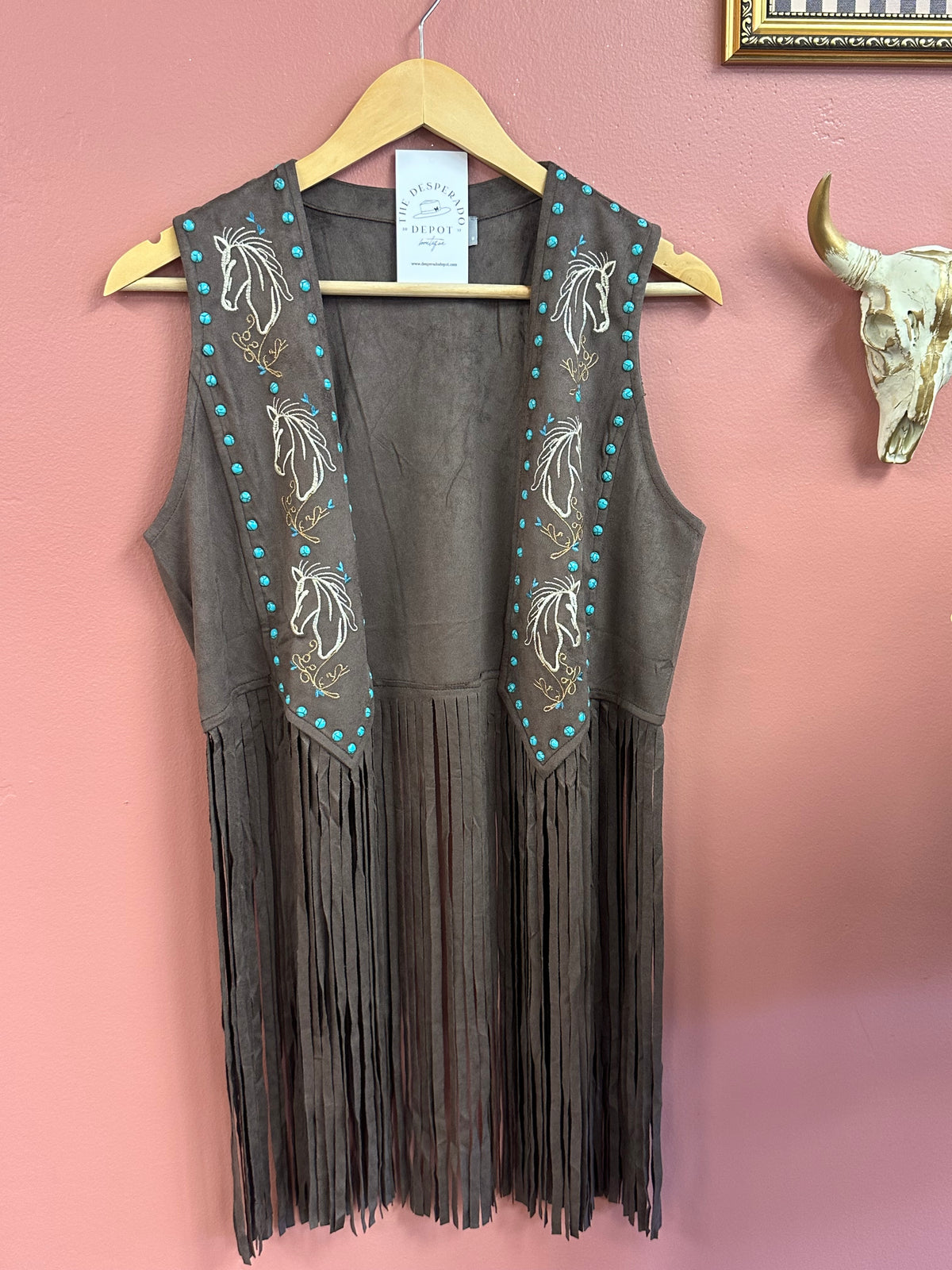 Wildhorse Fringe Vest