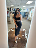 The Jill Bodycon Midi Dress