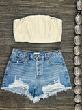 Buckle Up Buttercup Tube Top