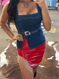 Cowgirl Olivia Denim Top