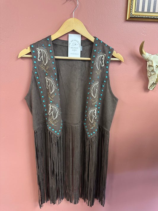 Wildhorse Fringe Vest