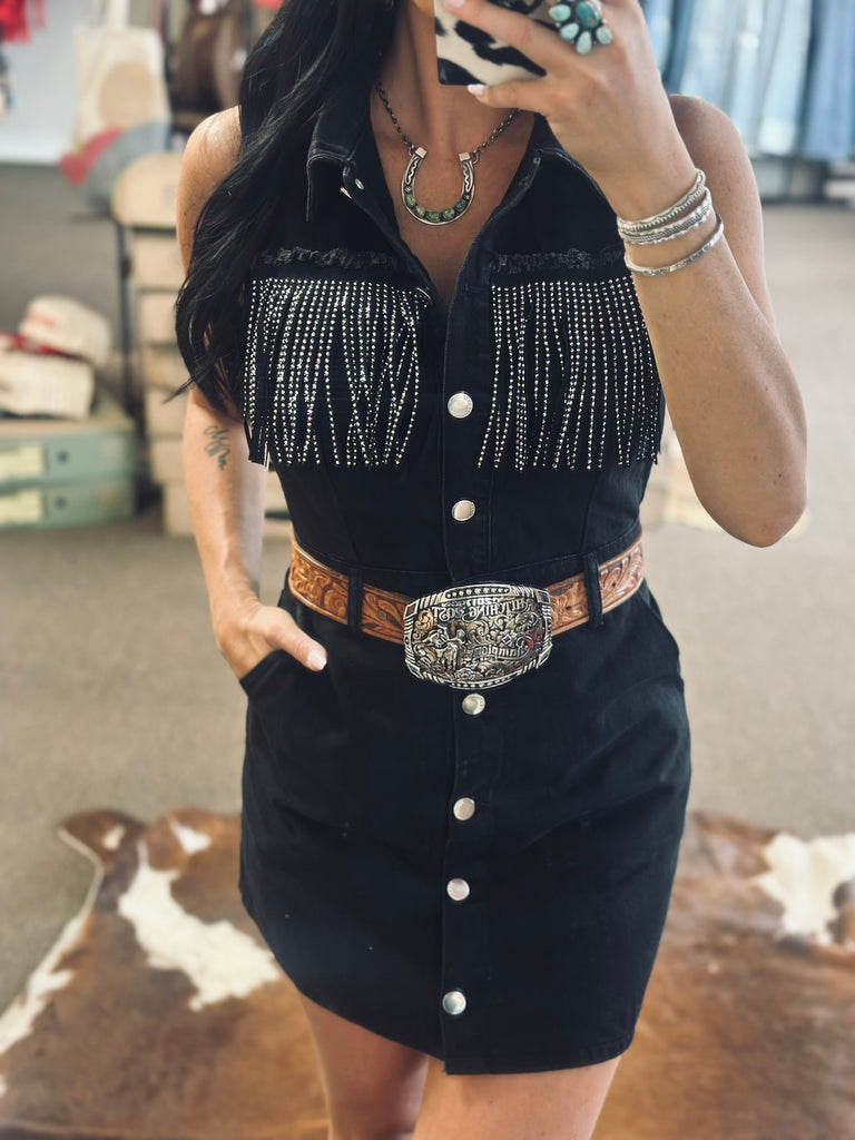 Cowgirl Sophie Denim Dress – Desperado Depot