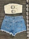 Buckle Up Buttercup Tube Top