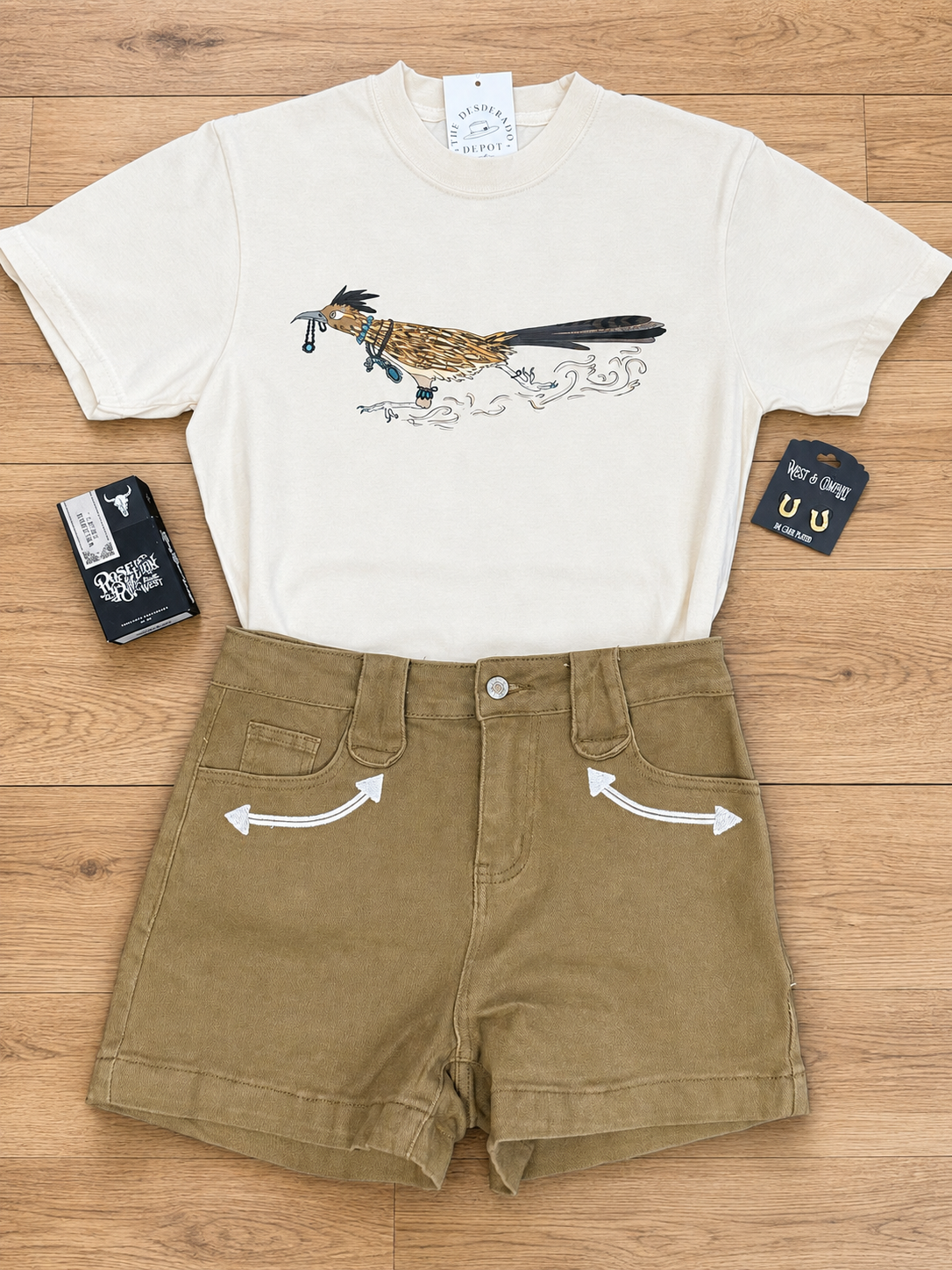 Turquoise Runaway Tee