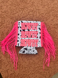 Howdy Fringe Koozie