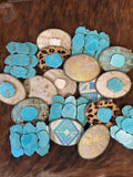 Arizona Turquoise Slab Buckle