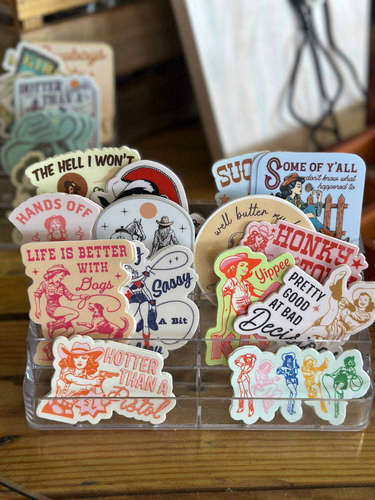 Western Vinyl Stickers