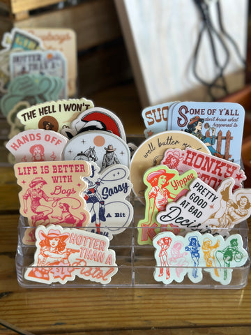Western Vinyl Stickers