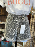 KanCan Leopard Print Shorts