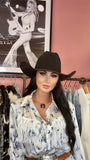 Rodeo Ranch Fringe Satin Blouse