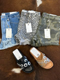 KanCan Camo Print Shorts