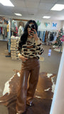 Cozy Nights Leopard Sweater