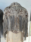 #29 Jaxnhull Cowhide Moto W/ Fringe - Medium