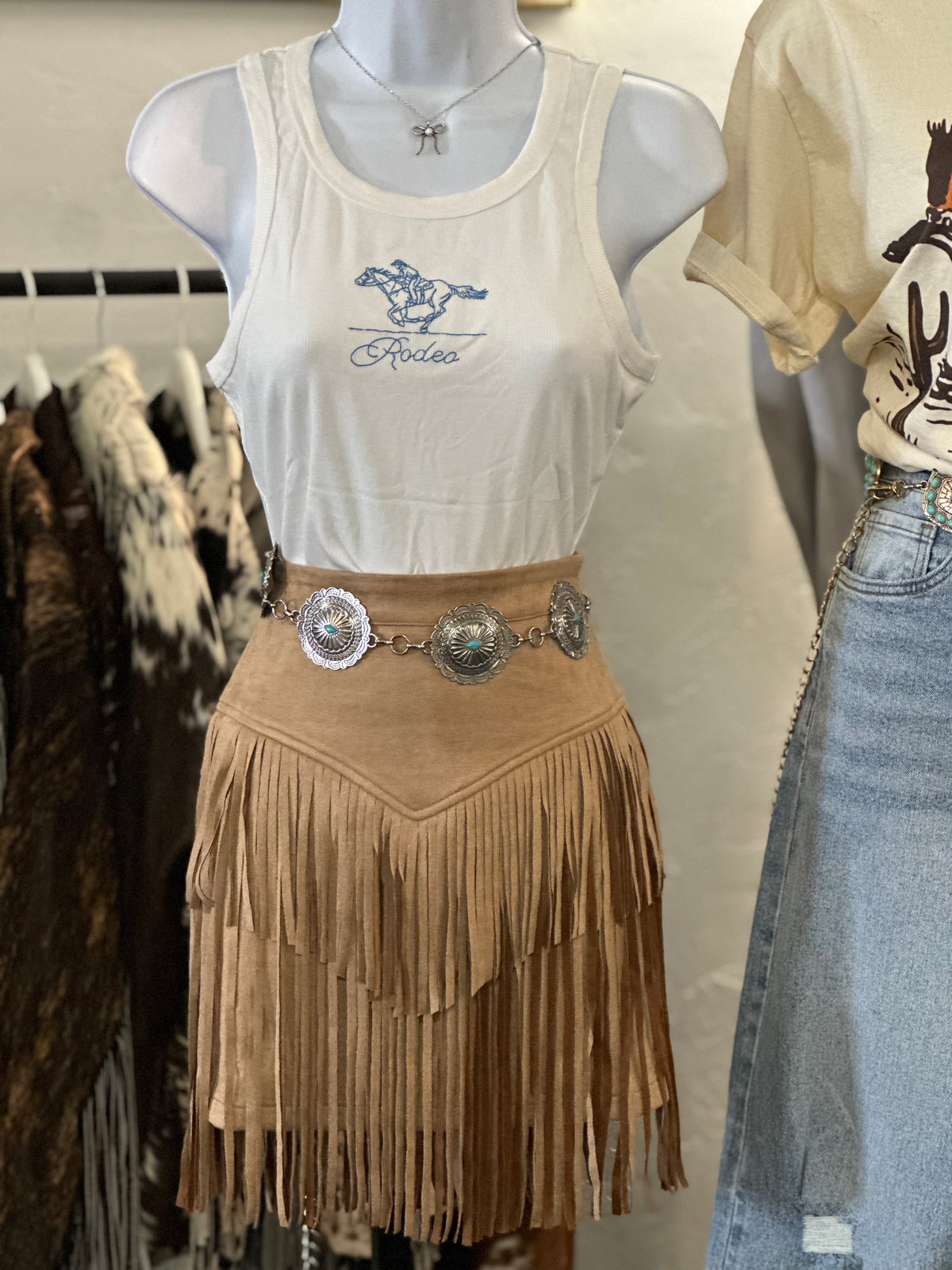 Rodeo Embroidered Tank