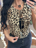 Willa Leopard Vest