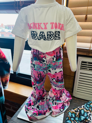 Girls Honky Tonk Babe Pant Set