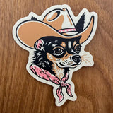 Western Dog/Cat Stickers