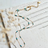Beaded Turquoise Chain