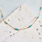 Beaded Turquoise Chain