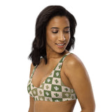 Desert Grid bikini top