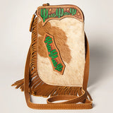 Cactus Fringe Chaps Purse