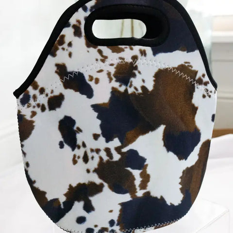 Cowhide Lunch Tote