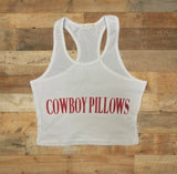 Cowboy Pillows Cropped Tank