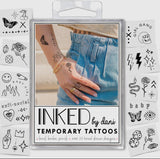 INKED By Dani Temporary Tattoos