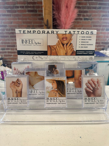 INKED By Dani Temporary Tattoos