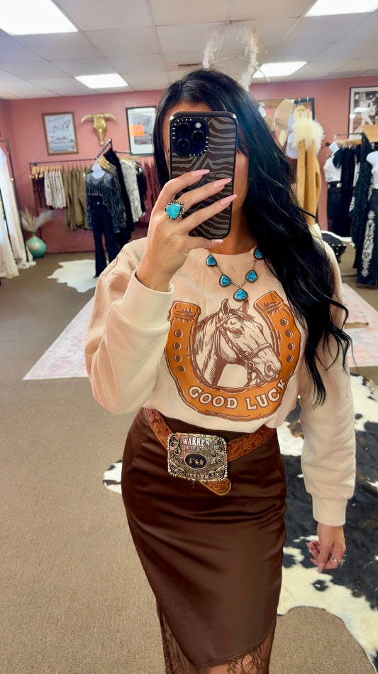 Good Luck Crewneck