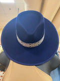 Maren Felt Hat- Navy