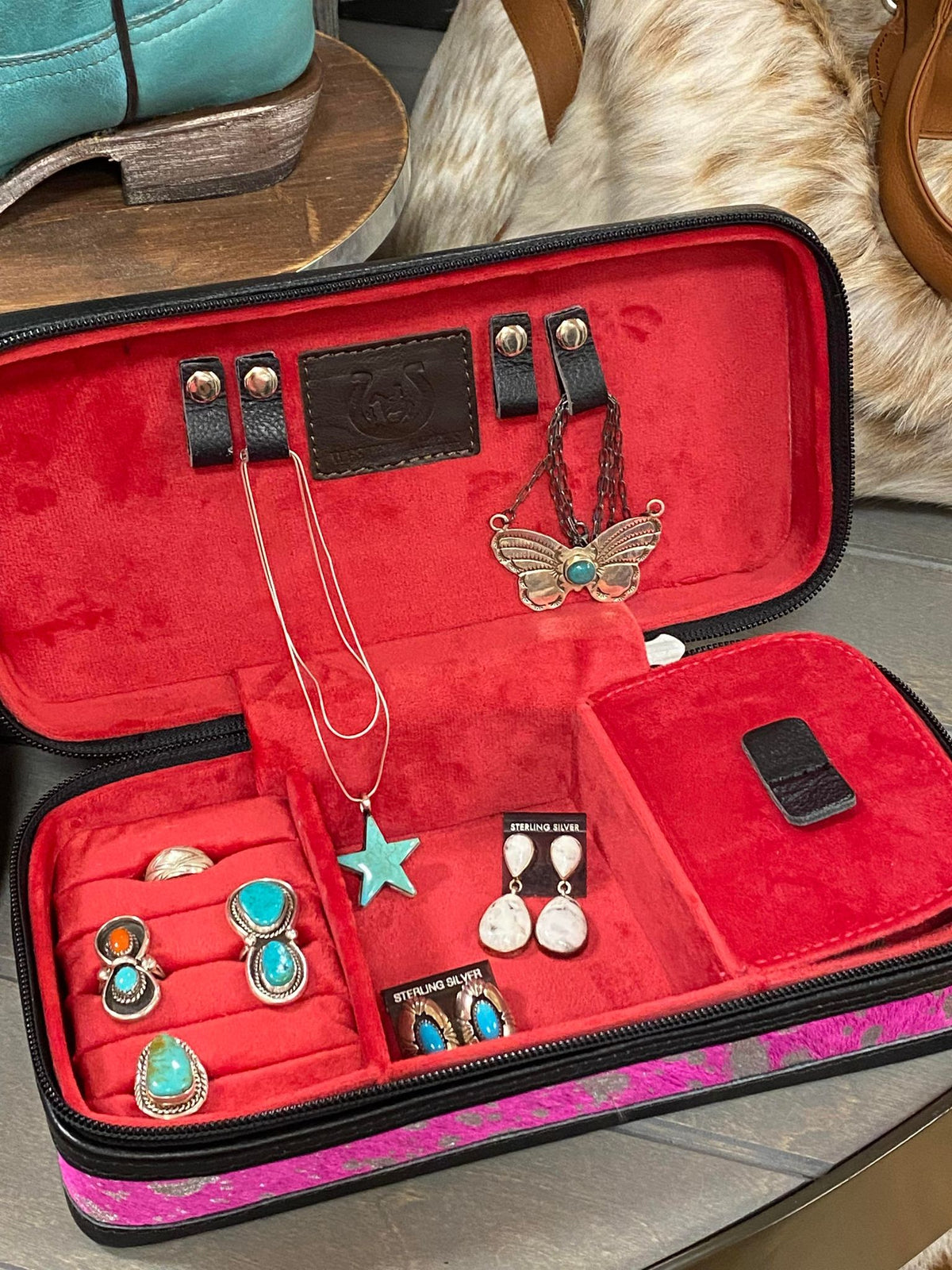 JAXNHULL Long Howdy Jewelry Organizer- 2 Options