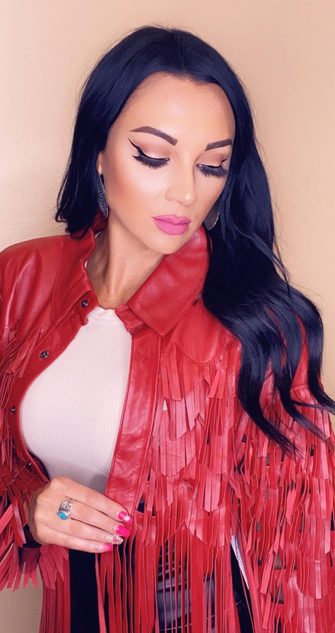 Jaxnhull Showstopper - Red Fringe