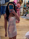 Enchanted Sequin Fringe Dress