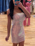 Enchanted Sequin Fringe Dress