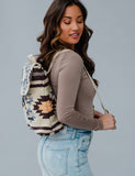 New Mexico Aztec Backpack - Blue