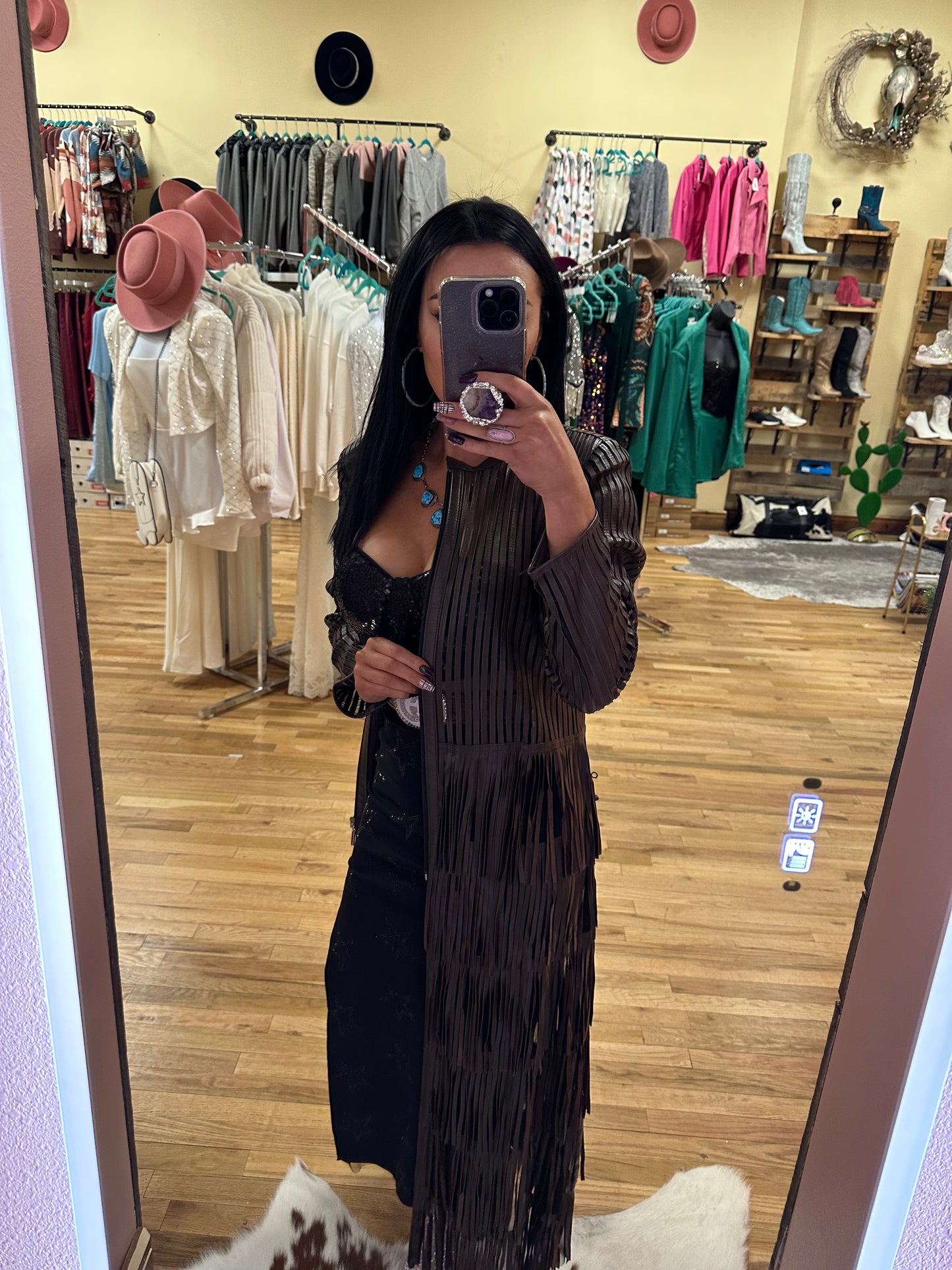Jaxnhull Rodeo Queen Duster - Long Brown